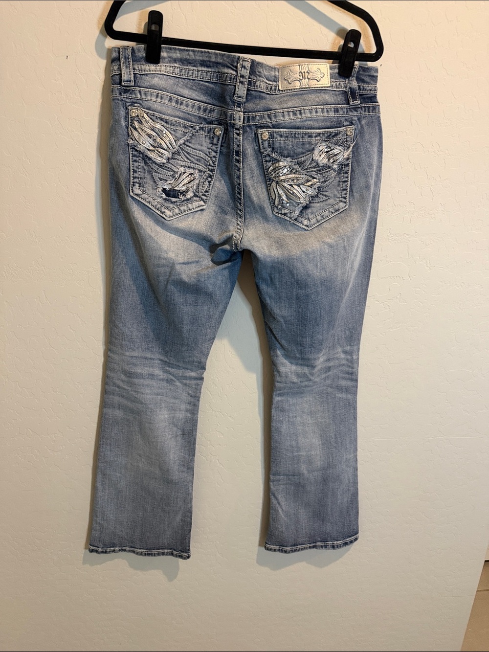 Miss Me Women's Light Blue Bootcut Jeans - Picture 8 of 13